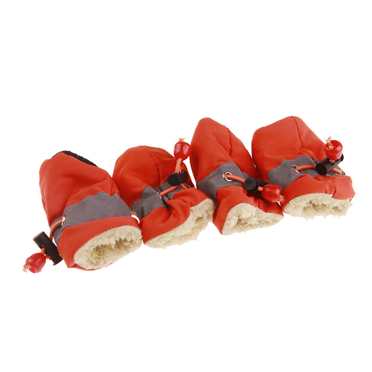 4Pcs/Set Pet Dog Puppy Non-Slip Soft Shoes Covers Rain Boots Footwear For Home